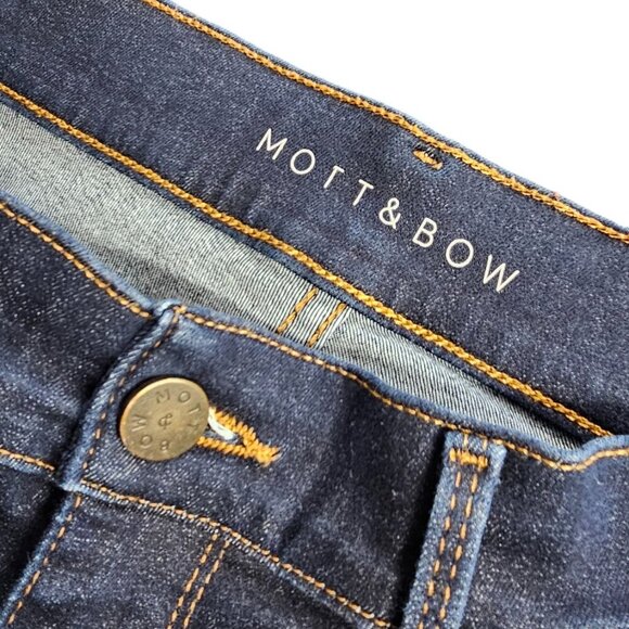 Mott & Bow Womens High Rise Skinny Grove Jeans Size 31 Stretch Denim - Picture 4 of 8
